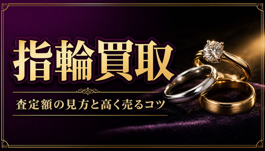 指輪買取の査定はどう決まる？素材・宝石・ブランドの見方と高く売るコツ