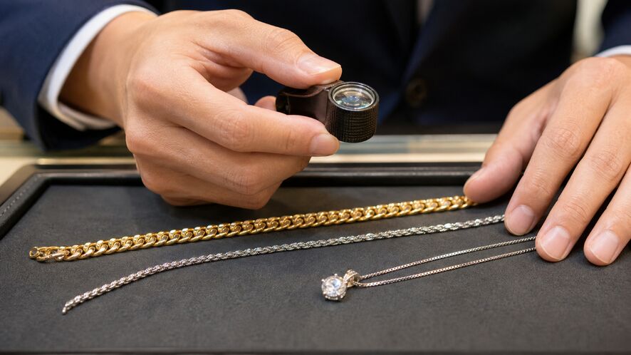 ネックレスの買取で見られているもの