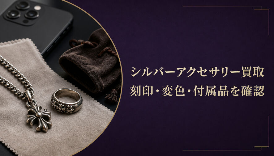 シルバーアクセサリー買取前に確認｜刻印・変色・付属品を整理する方法