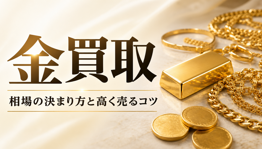 金買取の相場はどう決まる？純度・重さの計算と高く売るコツ