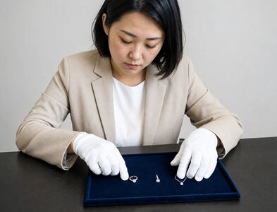 経験豊富なスタッフが査定