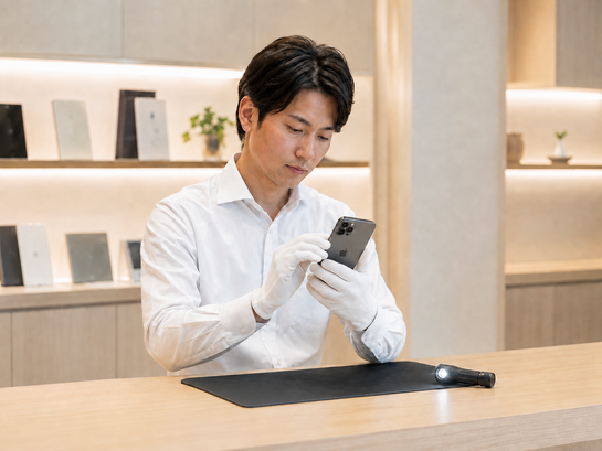 専門スタッフが査定