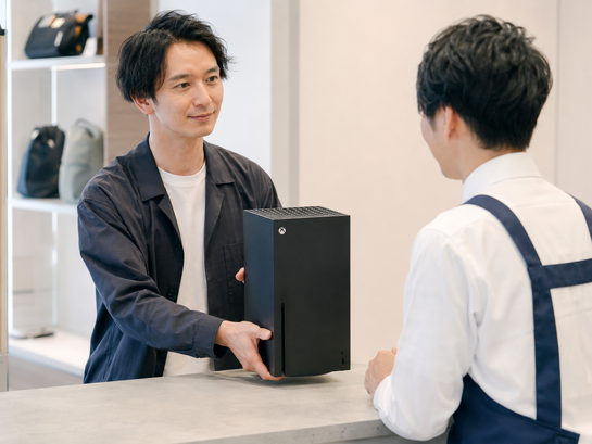 お品物をお持ち込み