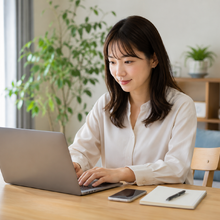採用面接で話す応募者と担当者