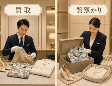 買取と質預かりに対応