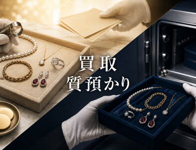 買取と質預かりに対応