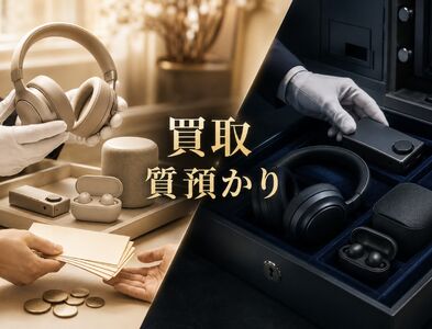 買取と質預かりに対応