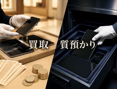 買取と質預かりに対応
